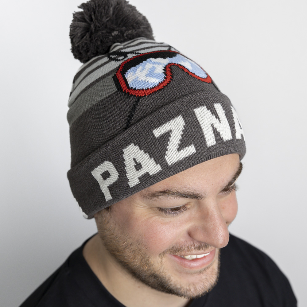 Retro bobble beanie "mountain fun" - Image 5