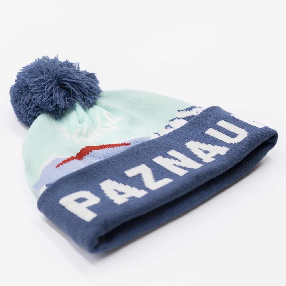 Retro bobble beanie "mountain fun" - Image 6