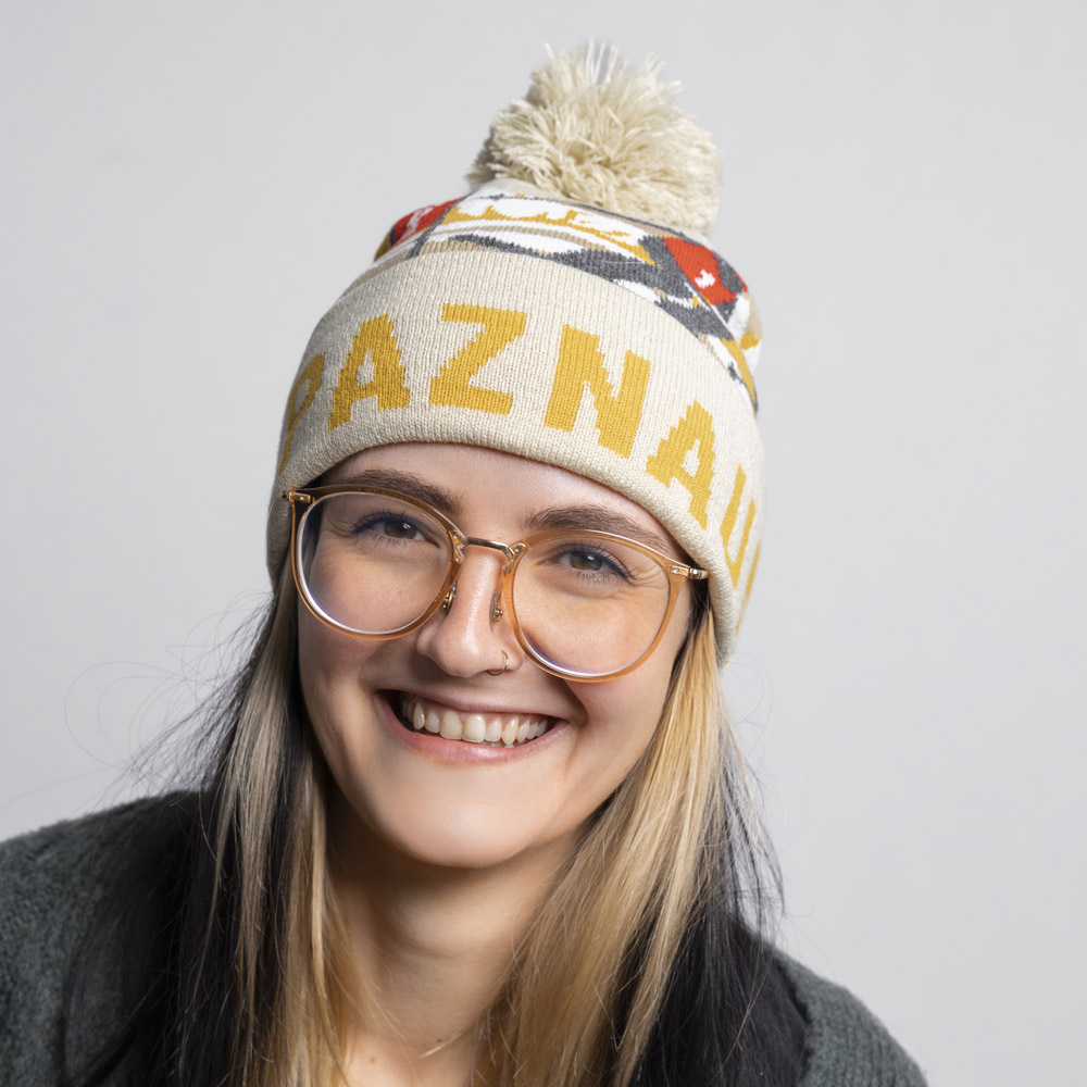 Bommelmütze Retro "Mountain Fun" – Bild 9